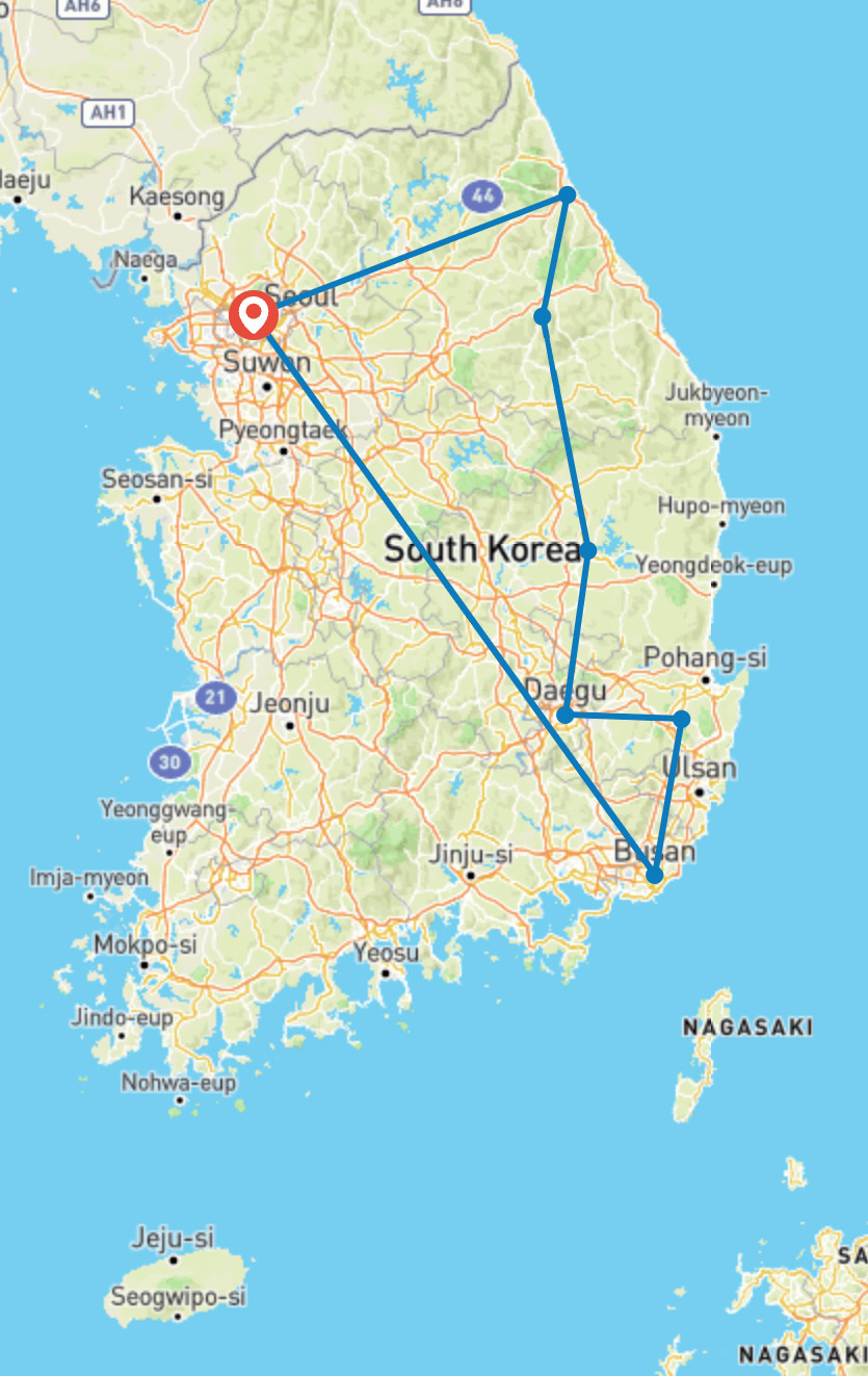 Map_2025-Discover-Eastern-Korea-in-4days
