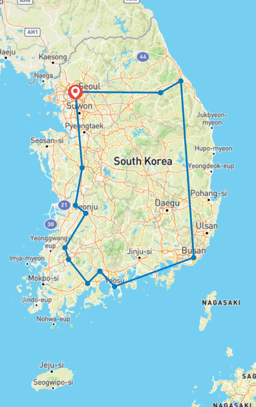 Map_Discover-Korea-Wellness-&-Kpop-6-Day